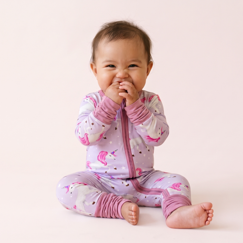 Unicorn Utopia Baby Convertible Pajamas