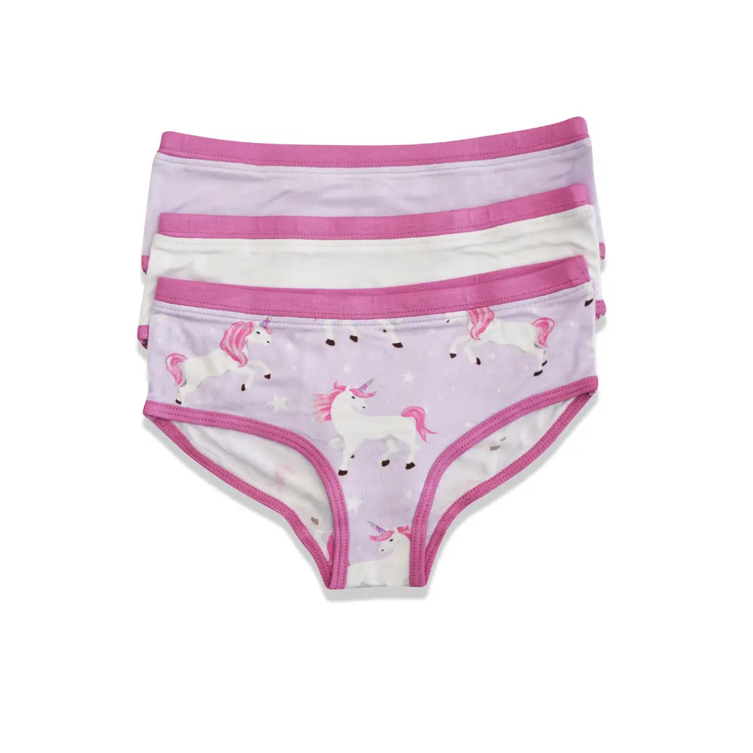 Unicorn Utopia | Children's Bamboo Underwear – Zip N' Bear™