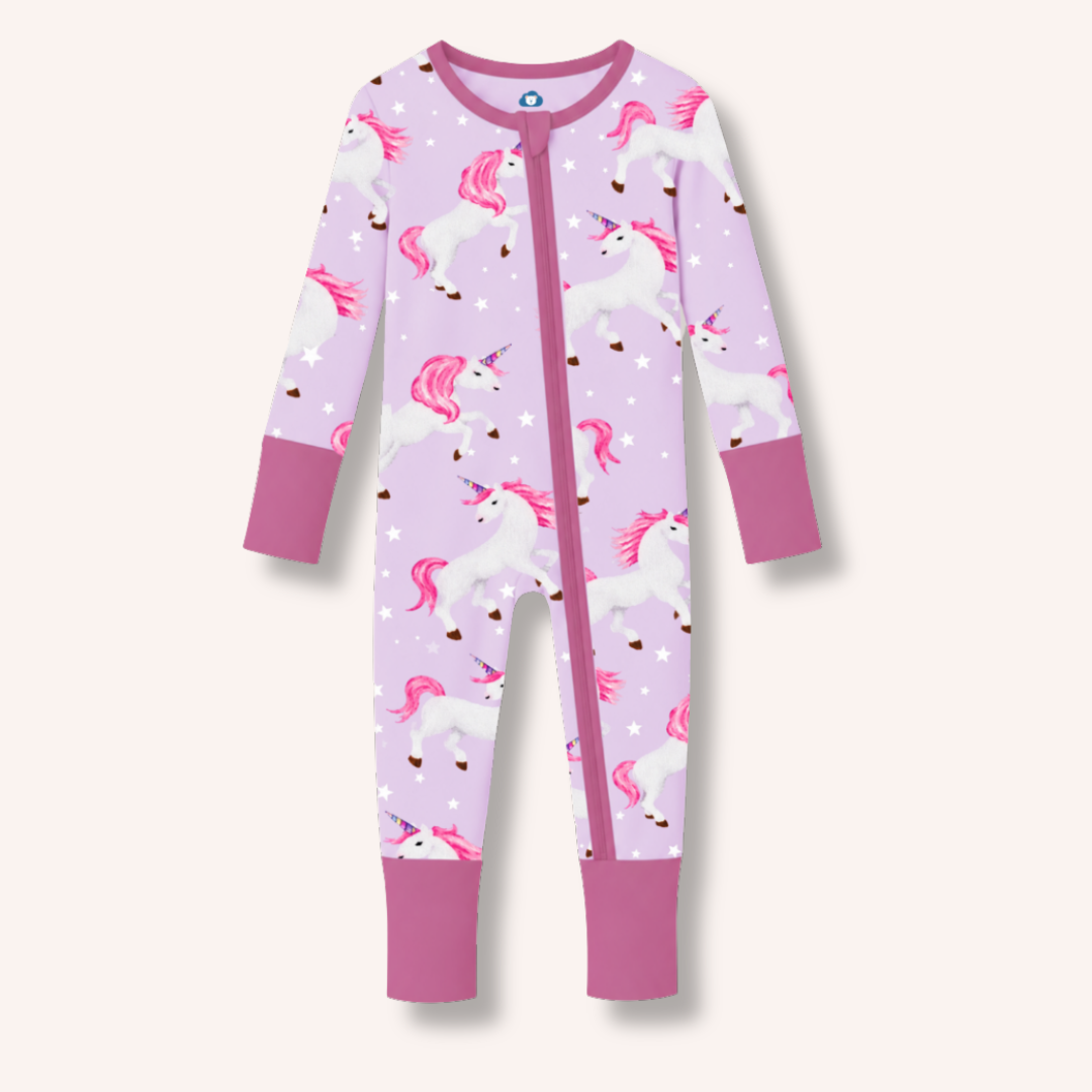 Unicorn Utopia Baby Convertible Pajamas