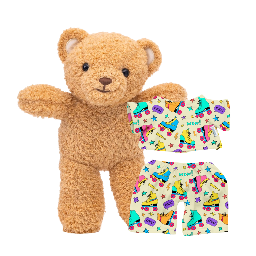 Zippy the Bear + Zippy Pajamas (Rollin’ to Bed)