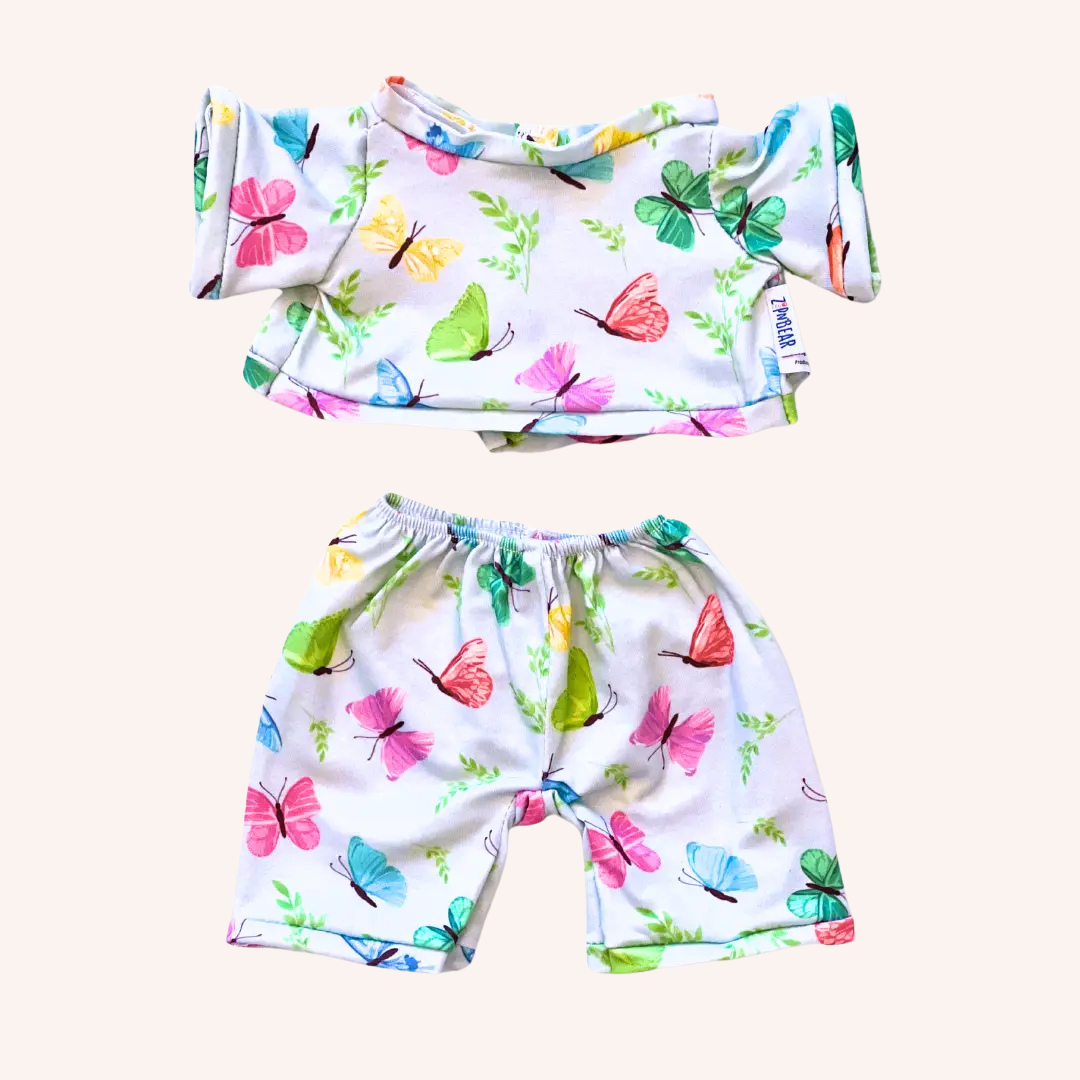 Zippy the Bear™ Pajamas - Blossoming Butterfly