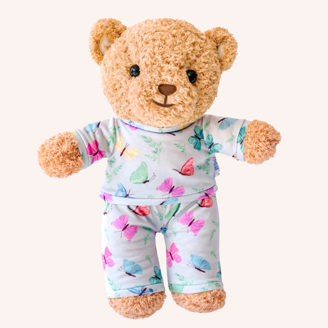 Zippy the Bear™ Pajamas - Blossoming Butterfly