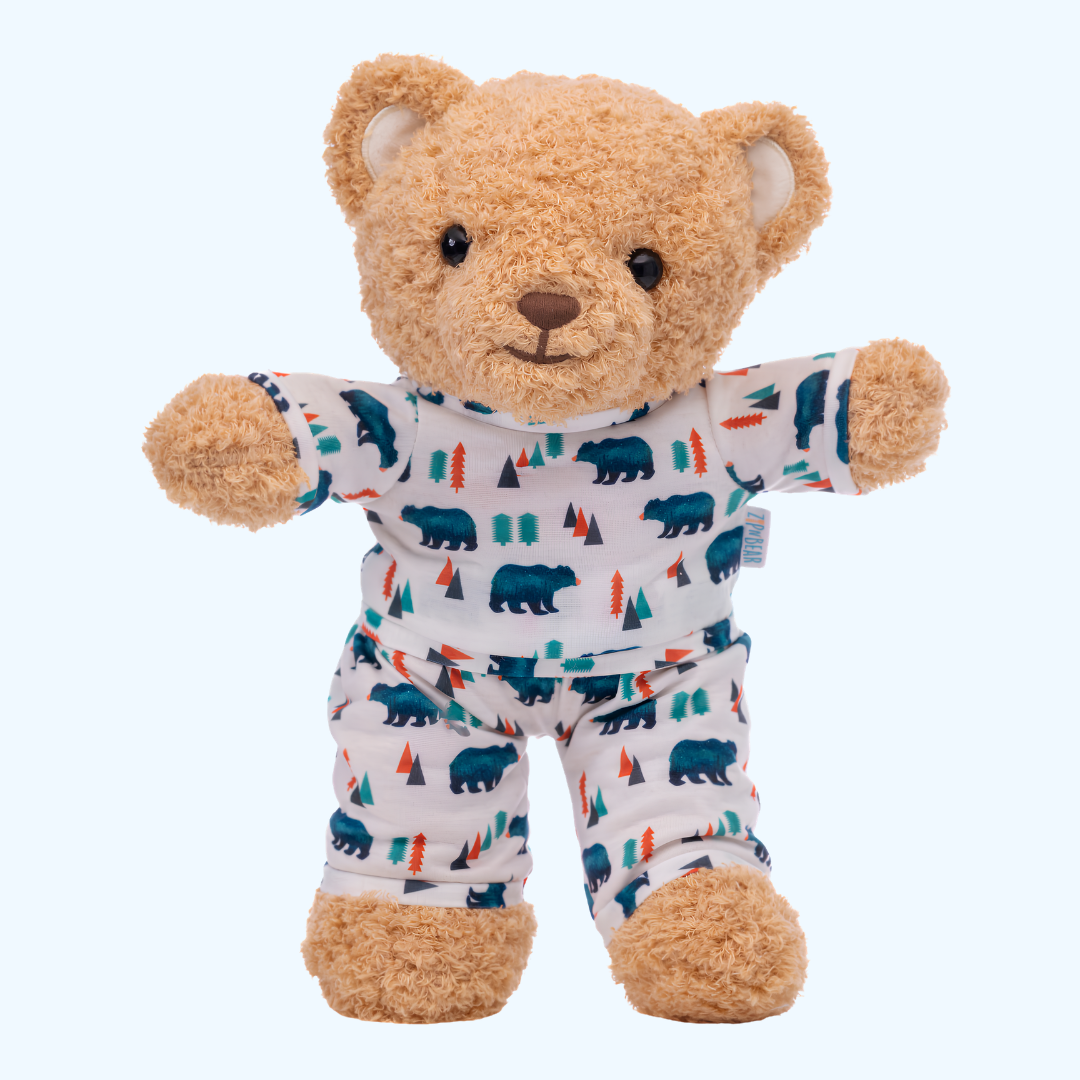 Zippy the Bear + Zippy Pajamas (Cozy Cubs)