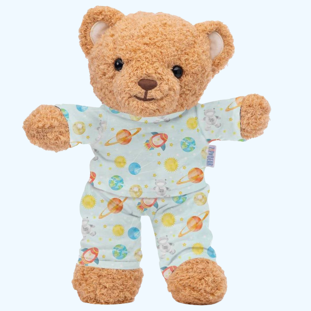 Zippy the Bear + Zippy Pajamas (Planet Pals)