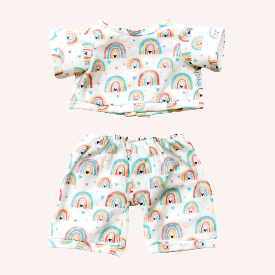 Zippy the Bear™ Pajamas - Radiant Rainbow