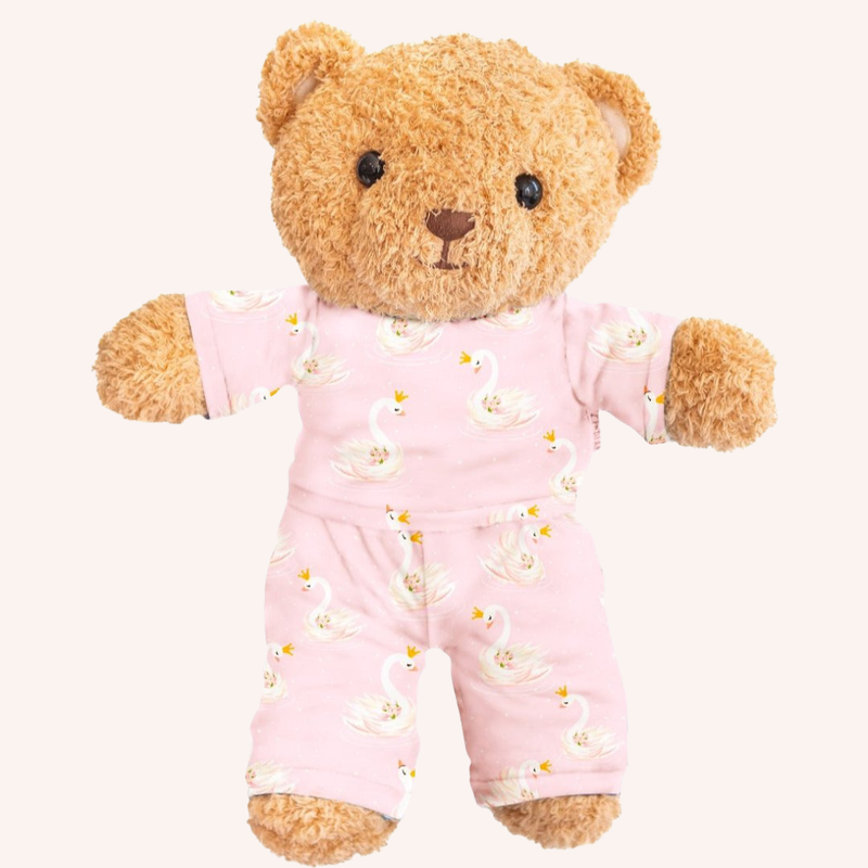 Zippy the Bear + Zippy Pajamas (Swan Slumber)