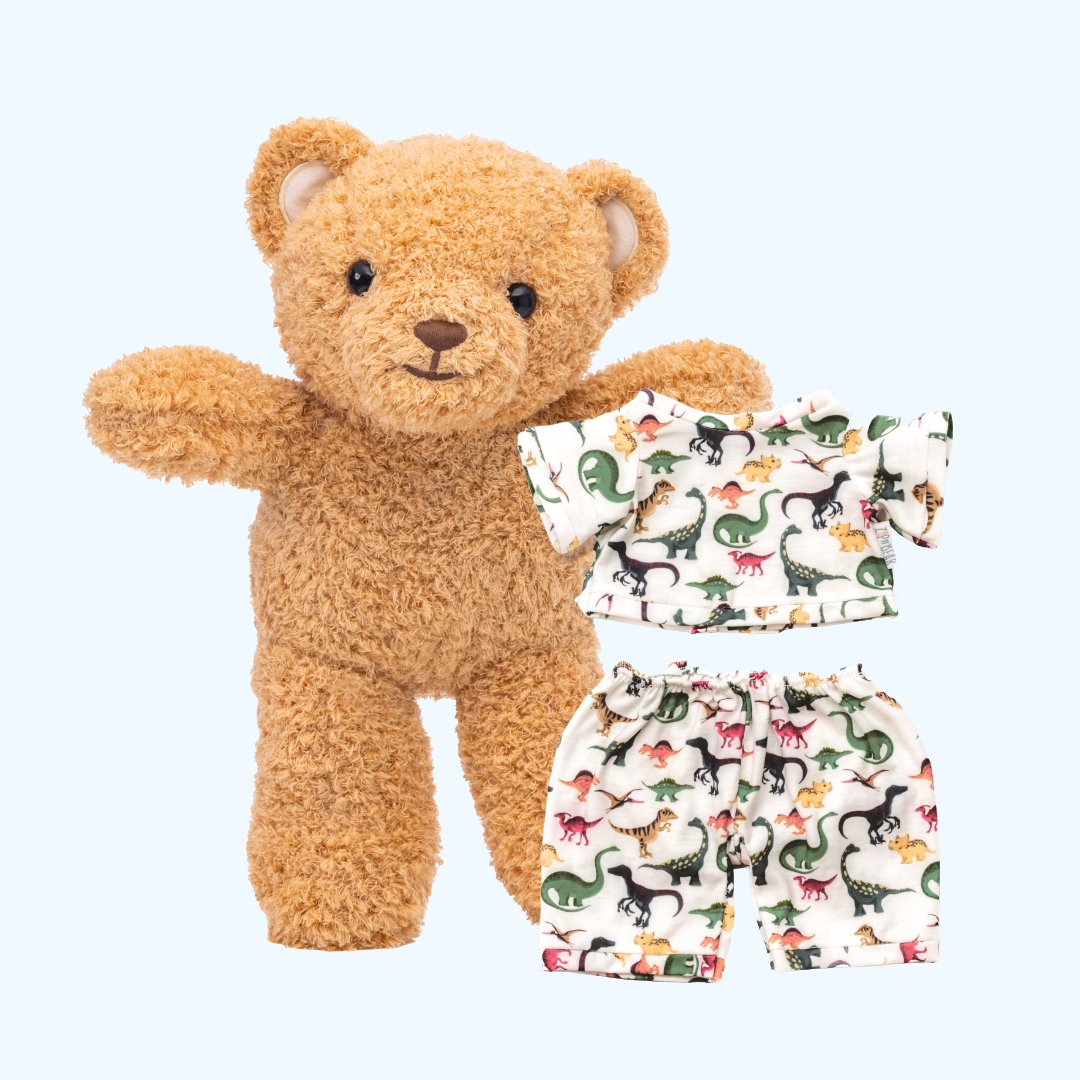 Zippy the Bear + Zippy Pajamas (Dino Dreamers)