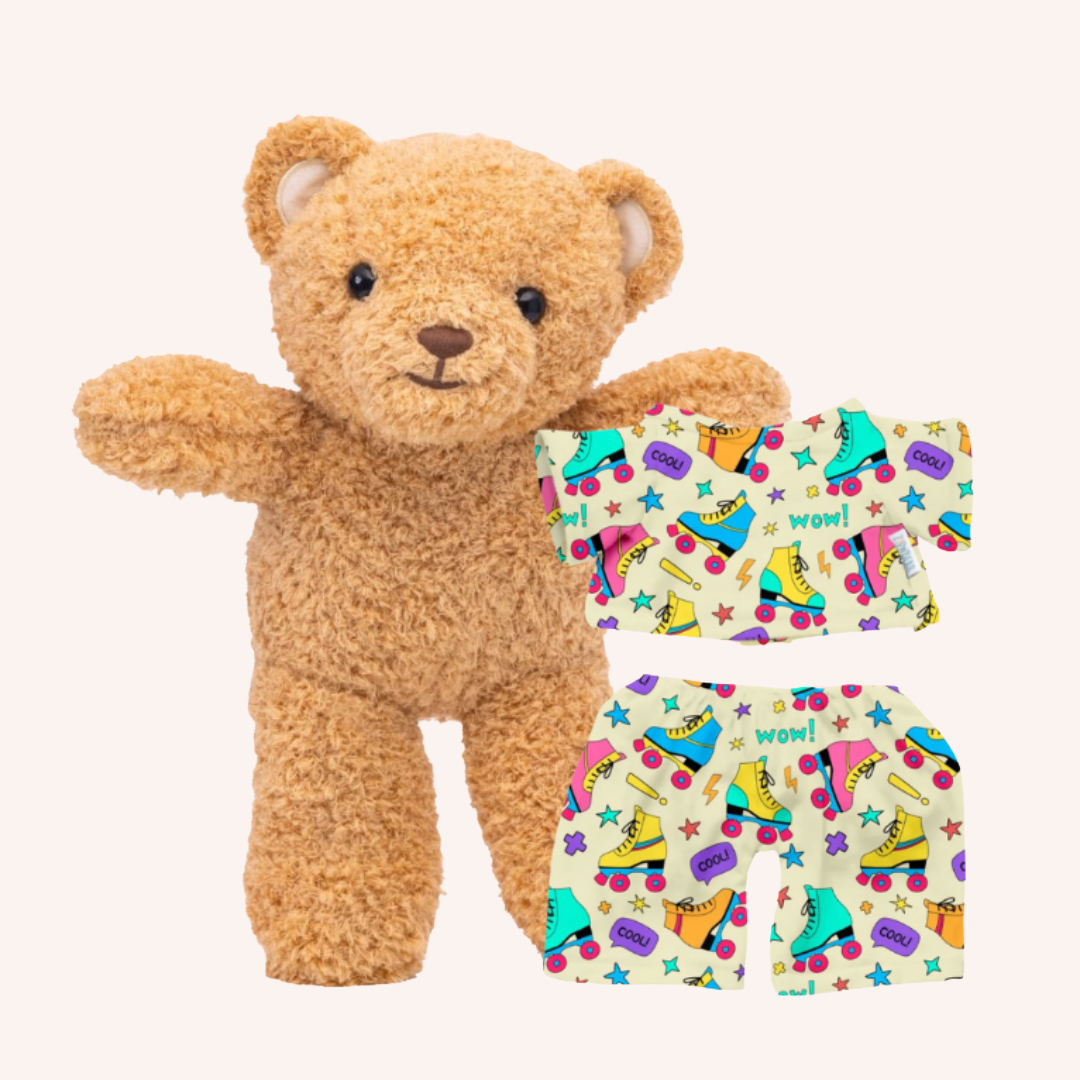 Zippy the Bear + Zippy Pajamas (Rollin’ to Bed)