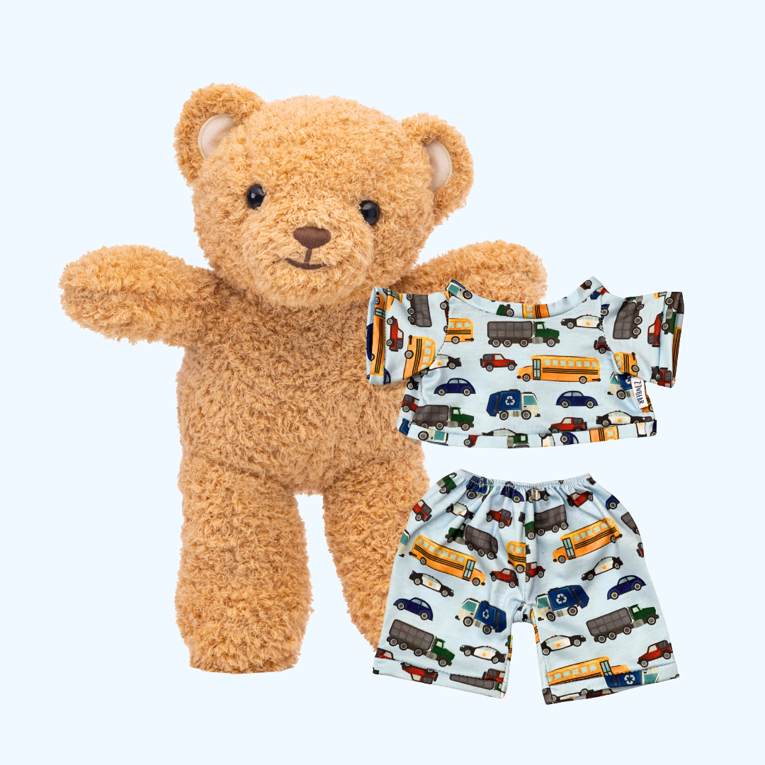 Zippy the Bear + Zippy Pajamas (Dream Drivers)