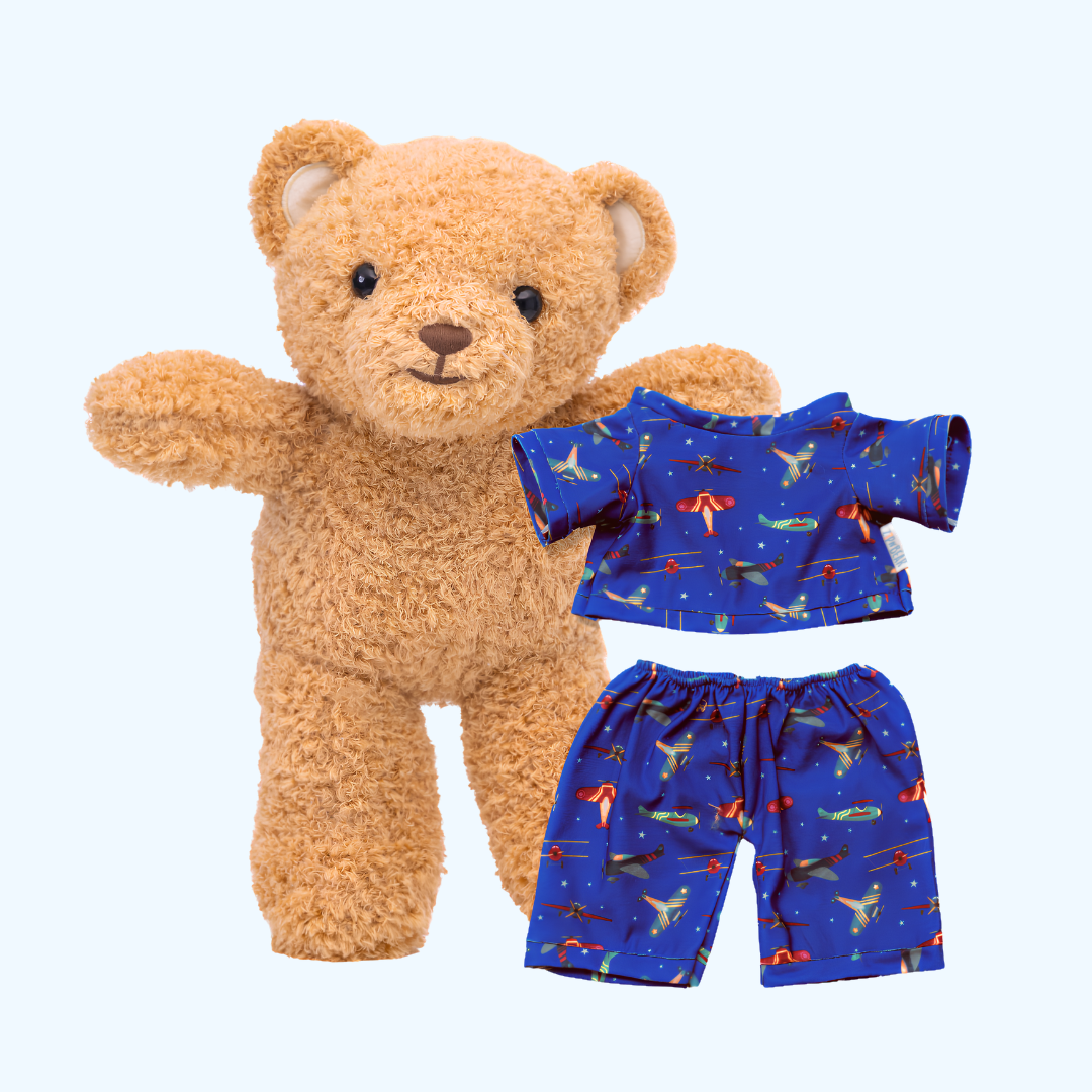 Zippy the Bear + Zippy Pajamas (Sky Sleepers)