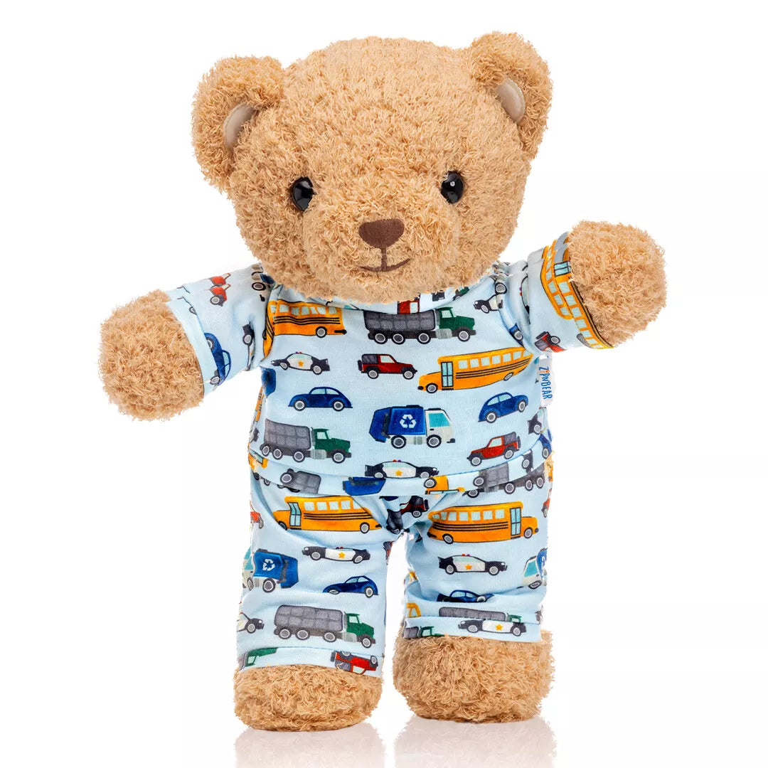 【USED】Teddy bear pajama setup The Perfect Bedtime Buddies: Matching PJs & Teddy Bear – Zip