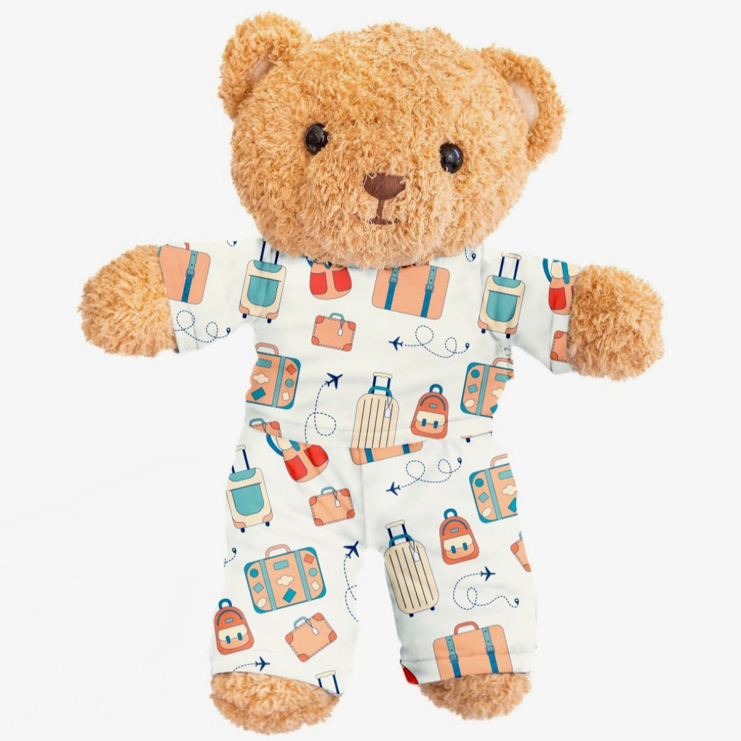 Zippy the Bear + Zippy Pajamas (Carry- On Cubs)