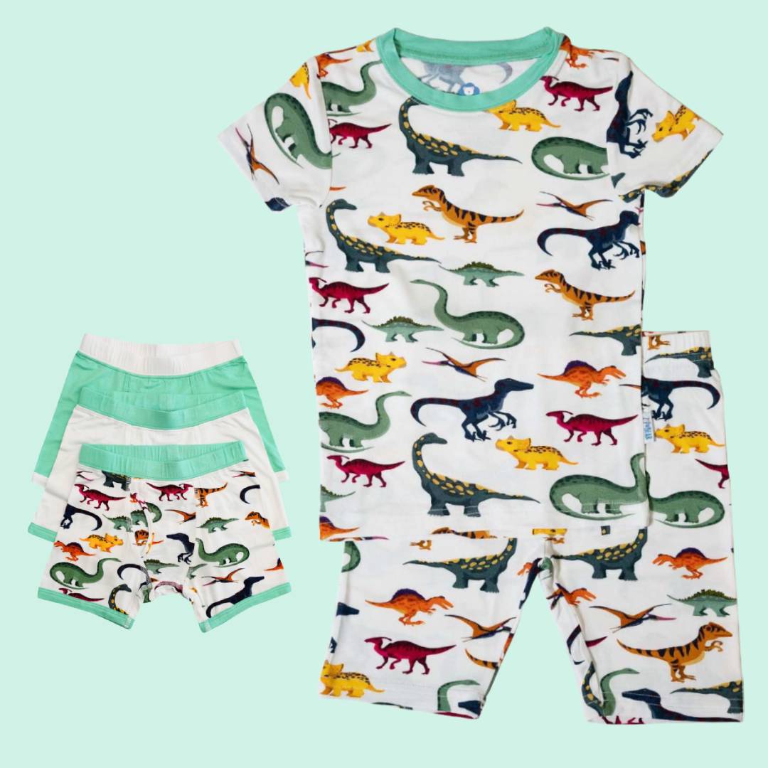 Short Sleeve - Dino Dreamers Pajamas