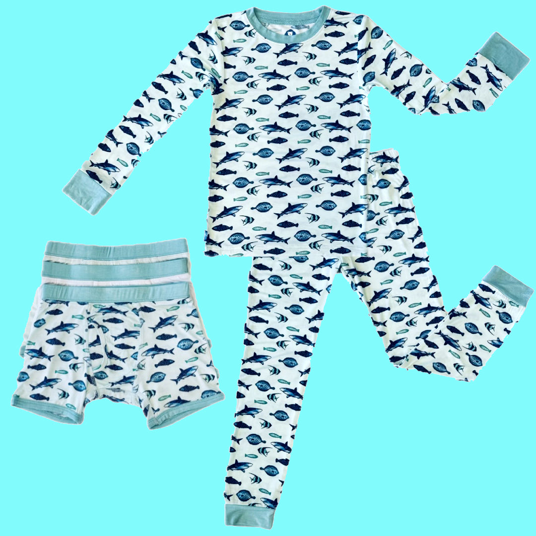 Fin Frenzy Pajamas